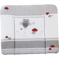 Matelas à Langer Doux sans Phtalates - ROBA - 85x75 cm - Gris - Blanc - Rouge - Mixte - Bébé