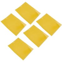 HURRISE Piège collant 20Pcs 20x15cm Piège à Insectes Non Toxique Efficace Piège à Mouche Jaune PVC pour Serre Jardin