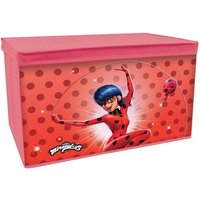 FUN HOUSE Miraculous Coffre à jouets - Pliable - 555 x 345 x 34 cm - Pour enfant