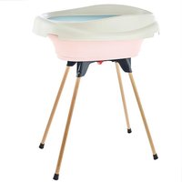 Pack plan à langer et baignoire - THERMOBABY - VASCO - Rose Poudré - 2 en 1