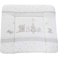 Matelas à Langer Doux ROBA - Sternenzauber - 85x75 cm - Revêtu PU - Imprimé éléphants