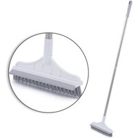 Balai magique 2 en 1 à manche Long pour le nettoyage des vitres, balai d'essuie-glace à poils rigides, outil