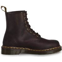 Dr. Martens 1460 GAUCHO CRAZY HORSE Marron foncé chaussure Doc Martens - 1460 - Cuir Crazy Horse - Marron - Mixte - Lacets