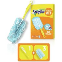 SWIFFER Plumeau Duster Kit 1 manche + 3 recharges