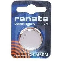 Pile bouton Renata, 3 volts, 280 mAh, 24,5 x 3 mm - CR 2430 REN