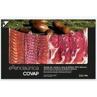 Assortiment de charcuterie Pata Negra covap (Jambon, chorizo, saucisson, lomo) 130 Grs