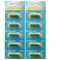 Lot de 10 Piles Alcaline 12V type A23-23A compatibles LRV08-L1028-RVO8-MS21-MN21-E23A-K23A-V23GA-GP23A - YuanYuan