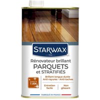 Rénovateur longue durée parquets sols stratifiés - brillant - 1 L