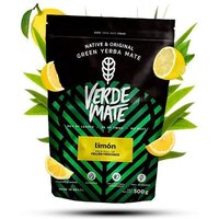 Yerba Maté Verde Mate Green Limon Citron Non Fumé 500 g