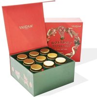 Panier Gourmand Et Coffret Cadeau Gourmet - Petit-Déjeuner Noël Luxueux 9 Thés Primés | Ingrédients 100% Naturels