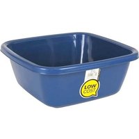 Bassine carrée en plastique bleu Mesure - 34 x 13 cm - 10 L