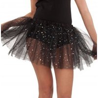 Falda de Ballet Tul Corta Estrellas Brillo