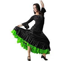 Falda Flamenco 2 Volantes Adulto