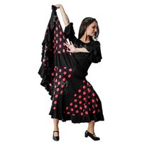 Falda Flamenco Quillas y Lunares Adulto
