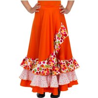 Falda Flamenca Naranja Happy Dance