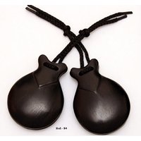 Jale Castañuelas Profesionales Ebano Negro