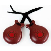 Jale Castañuelas Profesionales Fibra Granate 6