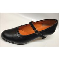 Zapatos Flamenco Piel Correa con Forro Interior