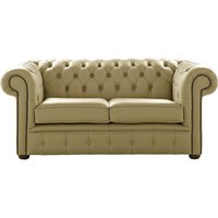 Chesterfield 2 Seater Shelly Golders Green Leather Sofa Settee Bespoke In Classic Style