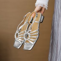 CHIKO Jaliyah Open Toe Block Heels Heeled Sandals