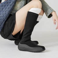 CHIKO Anissa Round Toe Flatforms Boots