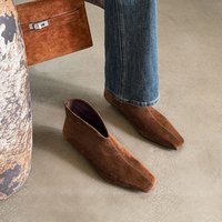 CHIKO Anamaria Square Toe Wedge Ankle Boots