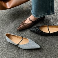 CHIKO Benitez Pointy Toe Block Heels Mary Jane Shoes
