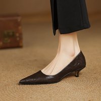 CHIKO Blanche Pointy Toe Kitten Heels Pumps Shoes