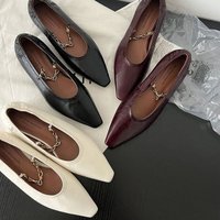 CHIKO Blair Pointy Toe Block Heels Mary Jane Shoes