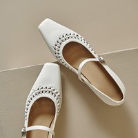 CHIKO Brittney Square Toe Block Heels Mary Jane Shoes
