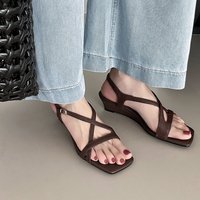 CHIKO Carey Open Toe Wedge Wedges Sandals