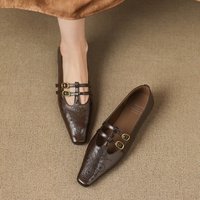 CHIKO Cindy Pointy Toe Wedge T-Strap Shoes