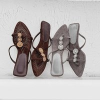 CHIKO Dotti Open Toe Kitten Heels Heeled Sandals