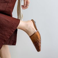 CHIKO Elka Square Toe Wedge Clogs/Mules Shoes