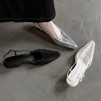 CHIKO Elysha Pointy Toe Wedge Slingback Shoes