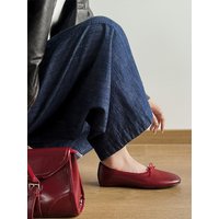 CHIKO Freddi Round Toe Wedge Ballerina, Flat Shoes