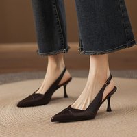 CHIKO Gabriella Pointy Toe Stiletto Slingback Shoes