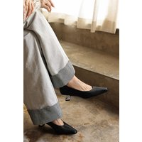 CHIKO George Pointy Toe Kitten Heels Pumps Shoes