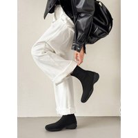 CHIKO Georgeanna Round Toe Flatforms Ankle Boots