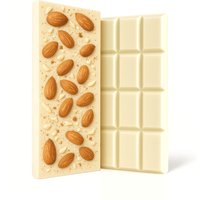 1,200mg White Chocolate & Almonds Bar - Delta 8