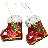 Milk Chocolate Christmas Stocking Tree Decorations - Bag of 5