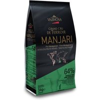Valrhona Manjari, 64% dark chocolate chips - 250g bag