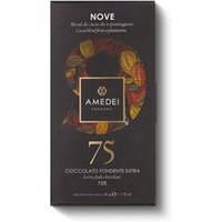 Nove 75% dark chocolate bar