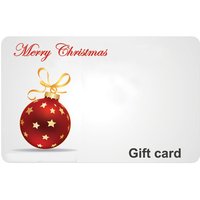 Christmas Ornament Gift Card