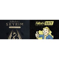 Skyrim Anniversary Edition + Fallout 4 G.O.T.Y Bundle Steam Key: Europe & UK