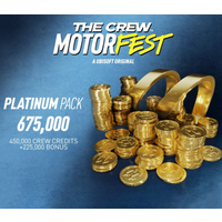 The Crew Motorfest VC Platinum Pack - 675 000 Crew Credits XBOX One / Xbox Series X|S Key