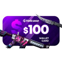 Hellcase.com 100 USD Wallet Card Code