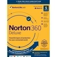 Norton 360 Deluxe + 25 GB Cloud Storage 1 Year 3 Dev EN North America (Software License)