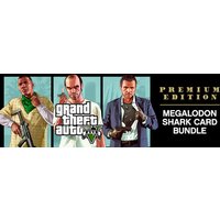 Grand Theft Auto V: Premium Edition & Megalodon Shark Card Bundle Steam Account