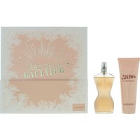 Jean Paul Gaultier Classique 2 Piece Gift Set: Eau de Toilette 50ml - Body Lotio | TJ Hughes